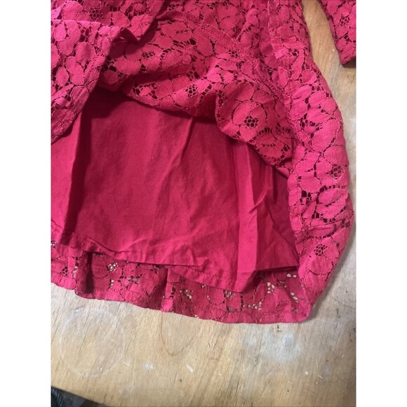 Baby Gap Red Lace Dress 2yrs - Picture 5 of 8